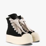 Black shoes, front view
