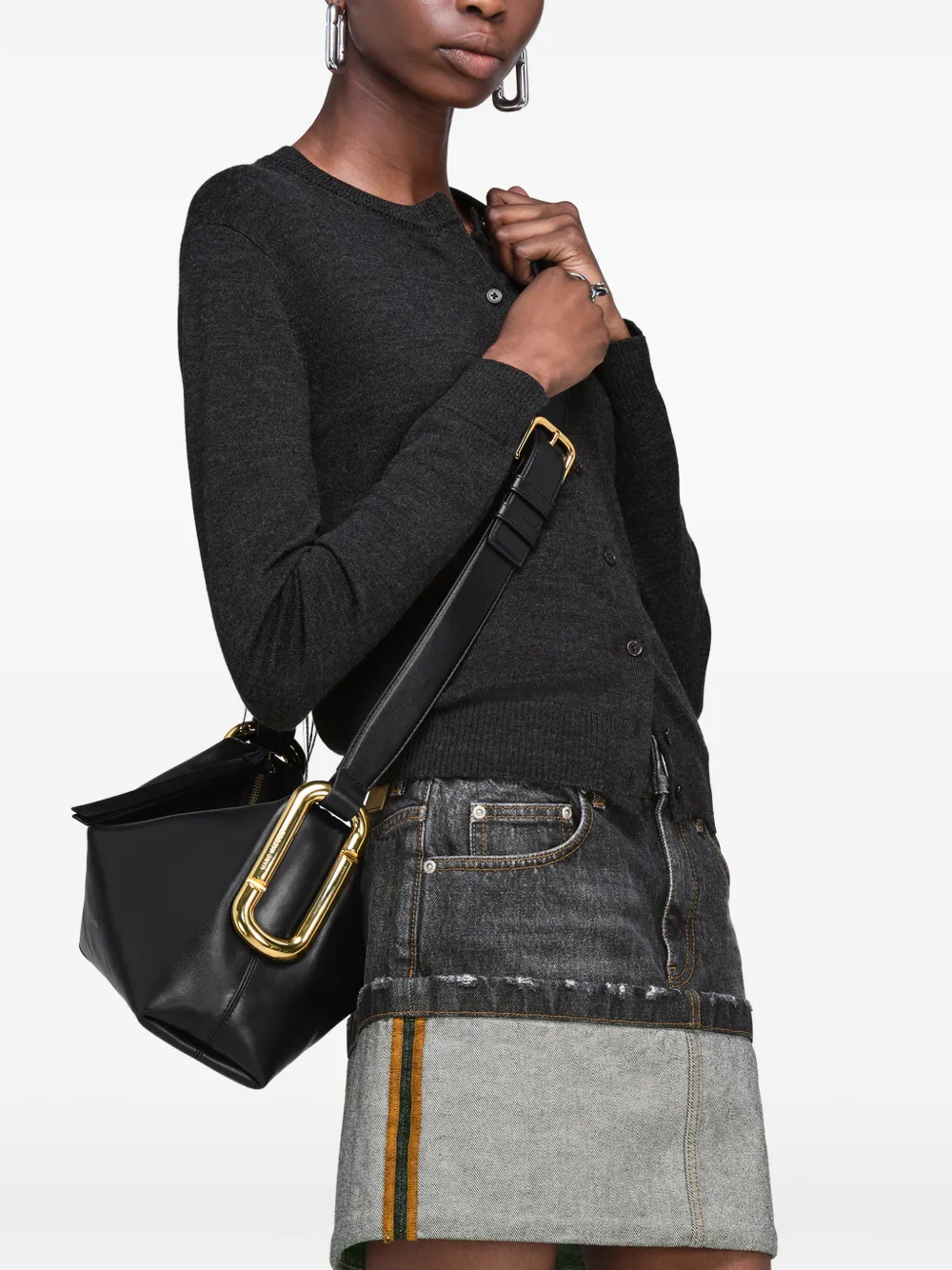 Black bag, front view