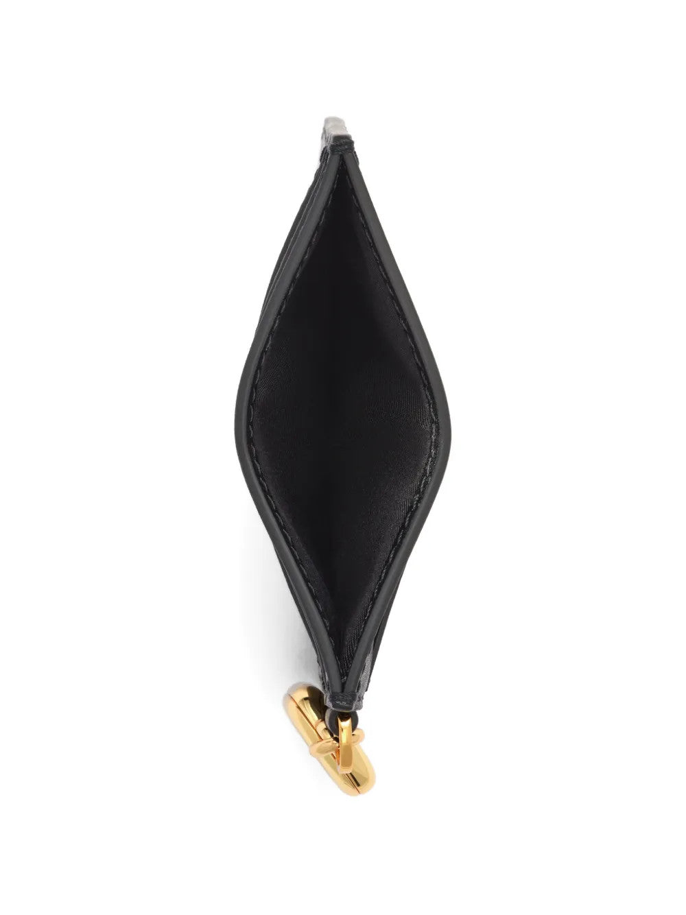 Black accessories, front view
