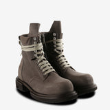 Brown boot,side view