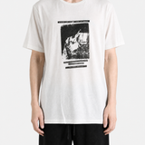 Tan t-shirt, full body view