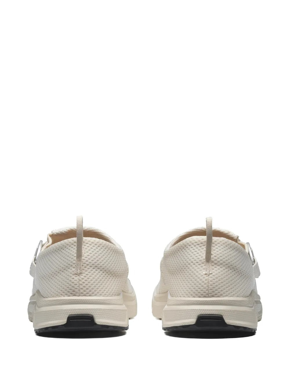 White sneakers, back view