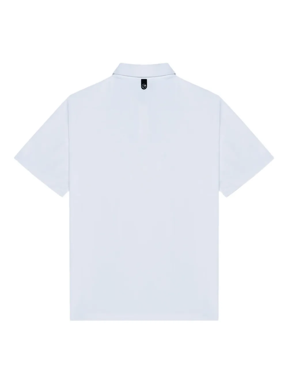 White t-shirt, back view