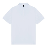 White t-shirt, back view