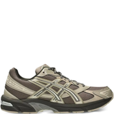 brown sneakers, front view