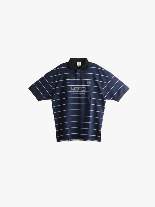 Navy t-shirt, front view