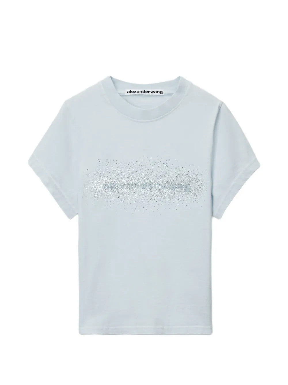 Blue t-shirt, front view