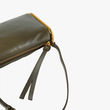 Green bag, front view