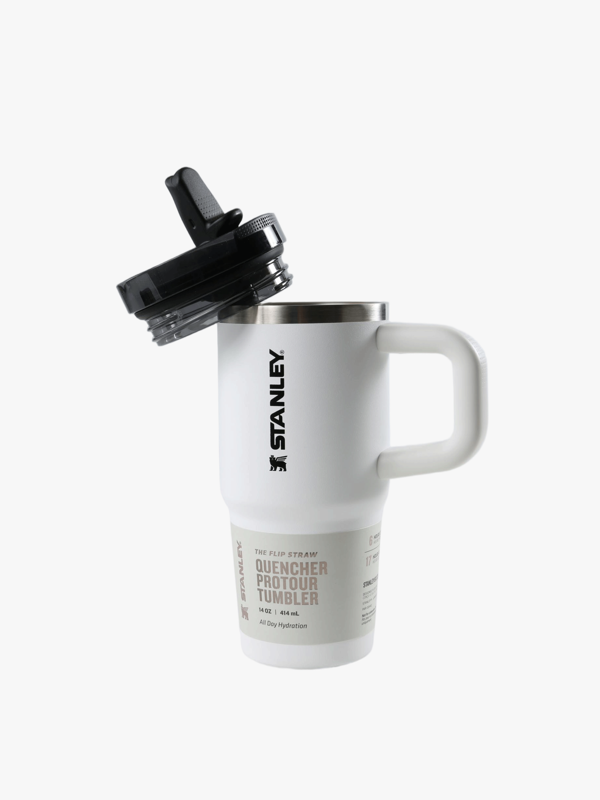 White product, front view