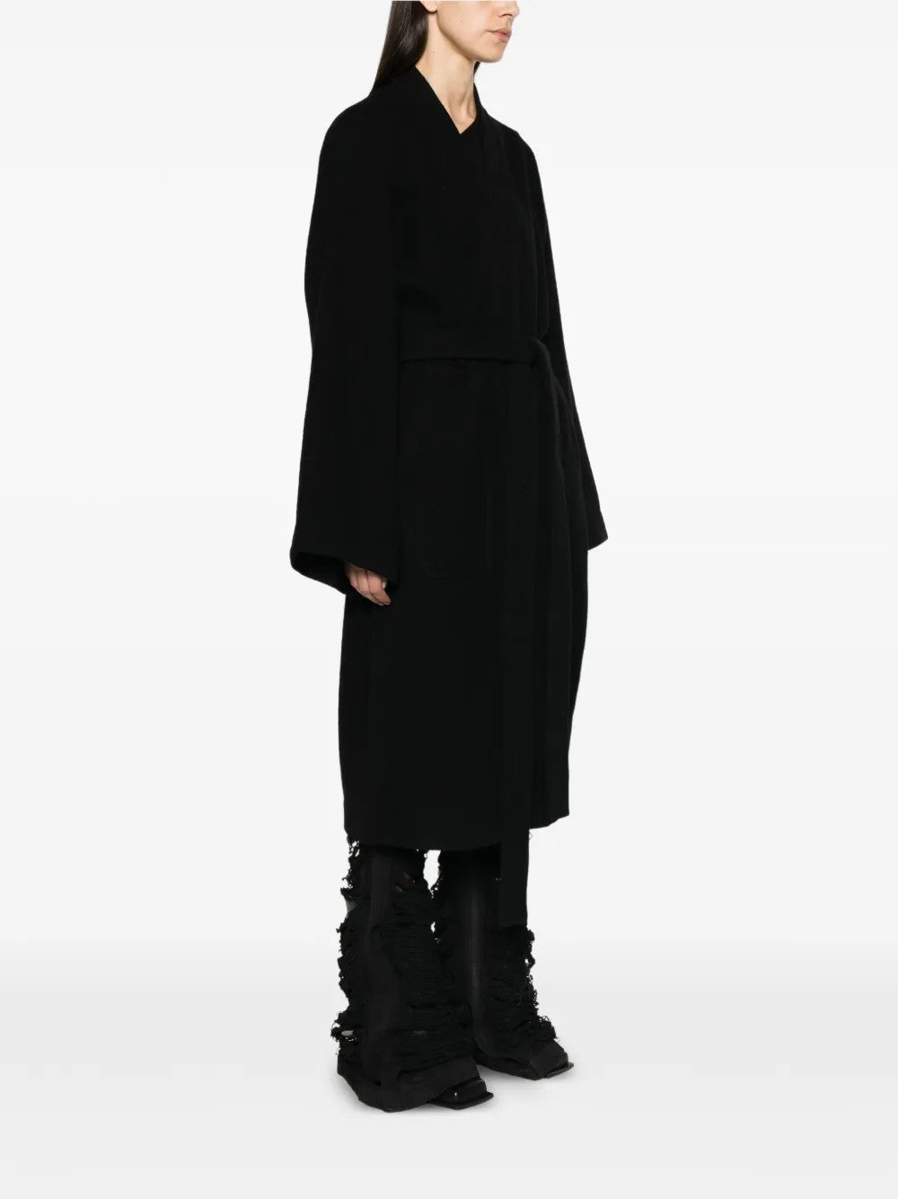Black jacket, full body view