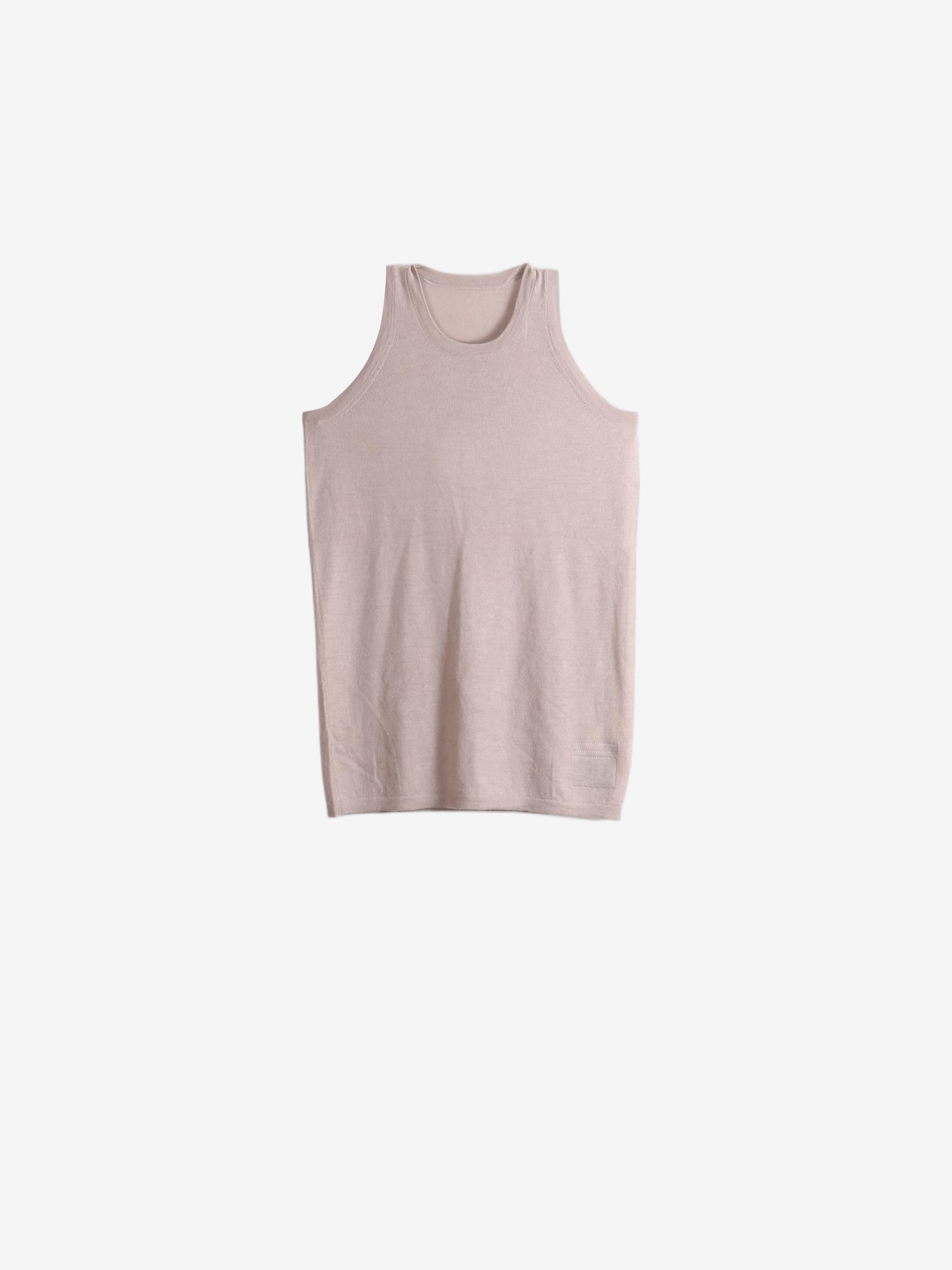 Tan top, front view