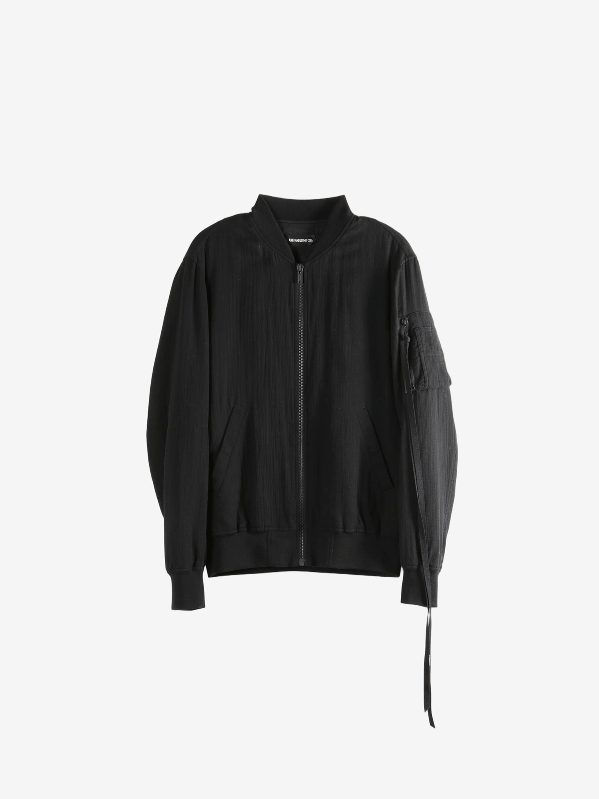 Black jackets-coats, front view