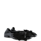 Black heels, front view