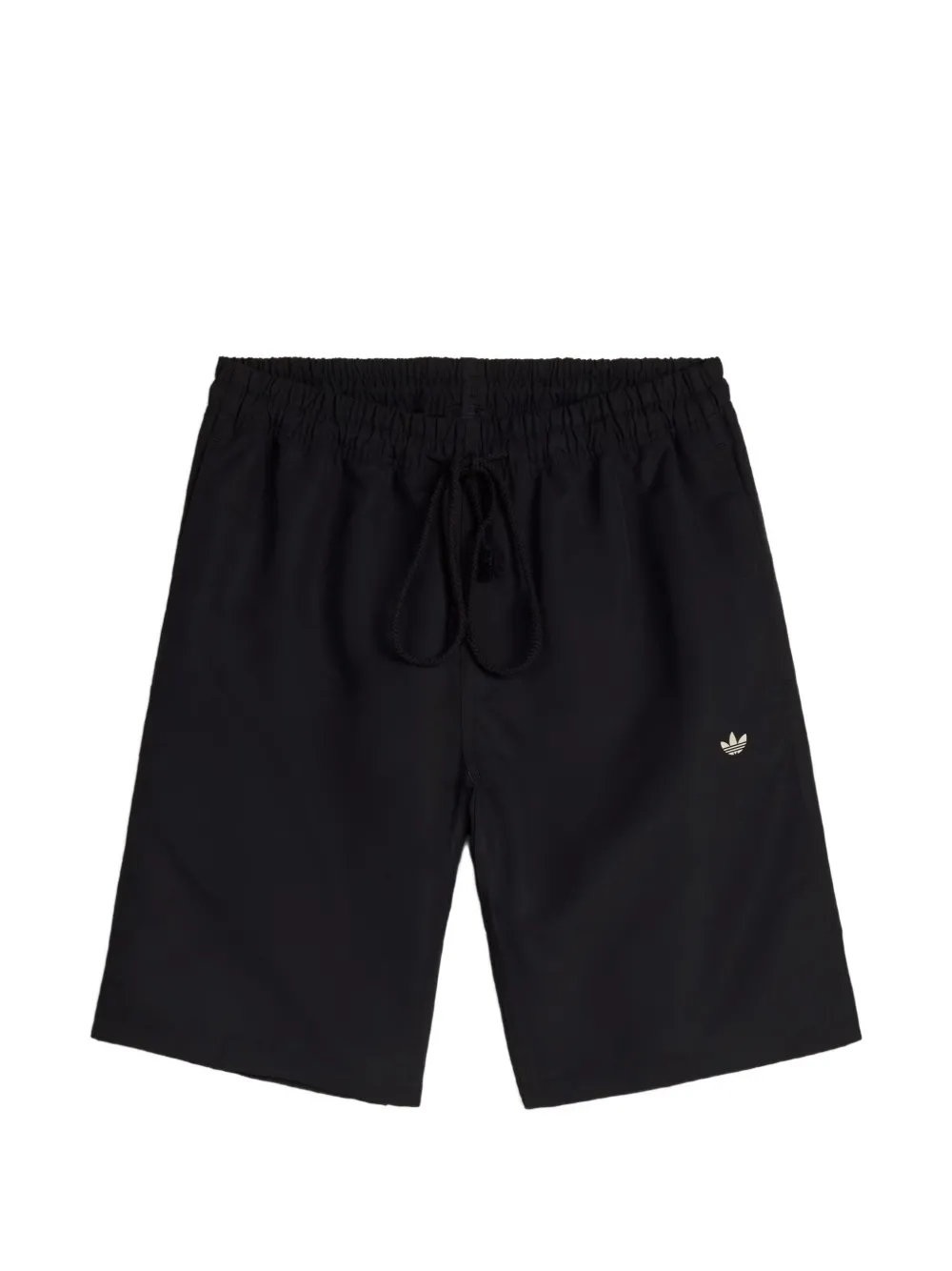 Black shorts, front view