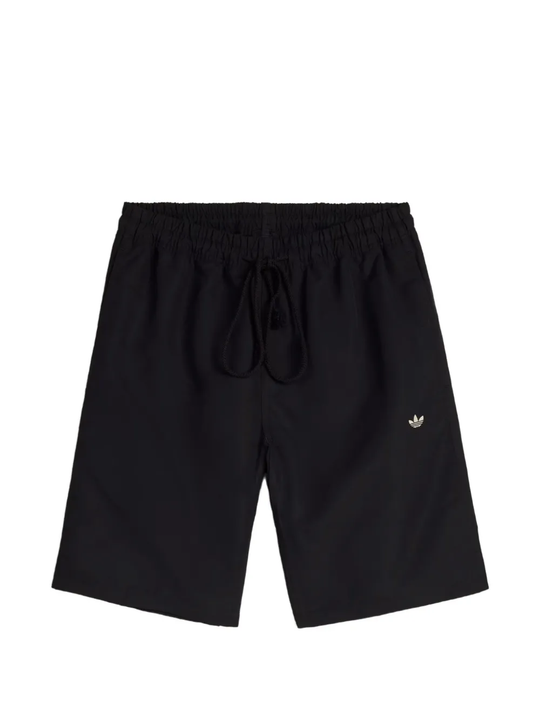 Black shorts, front view