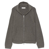 Grey hoodie, front view