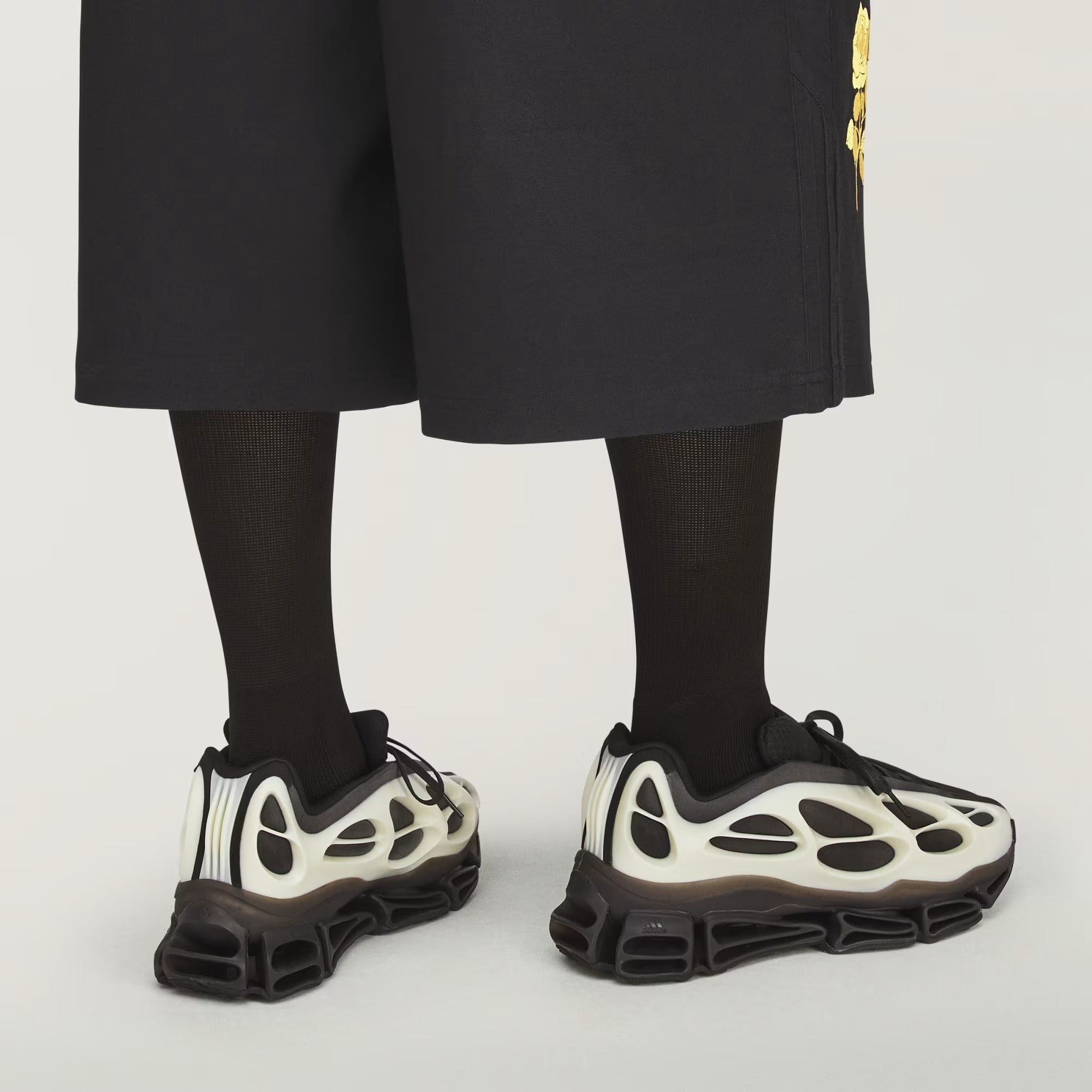 Black shoes, side view