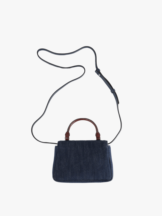 Navy bag, front view