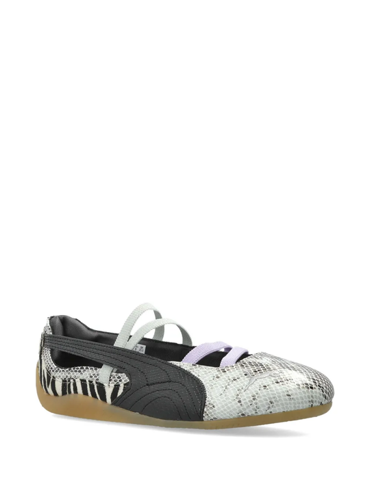 Black sneaker, side view