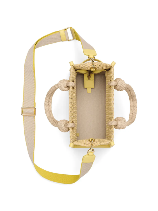 Yellow bag, front view