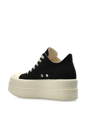 RICK OWENS DRKSHDW - Women Denim Double Bumper Low Sneakers