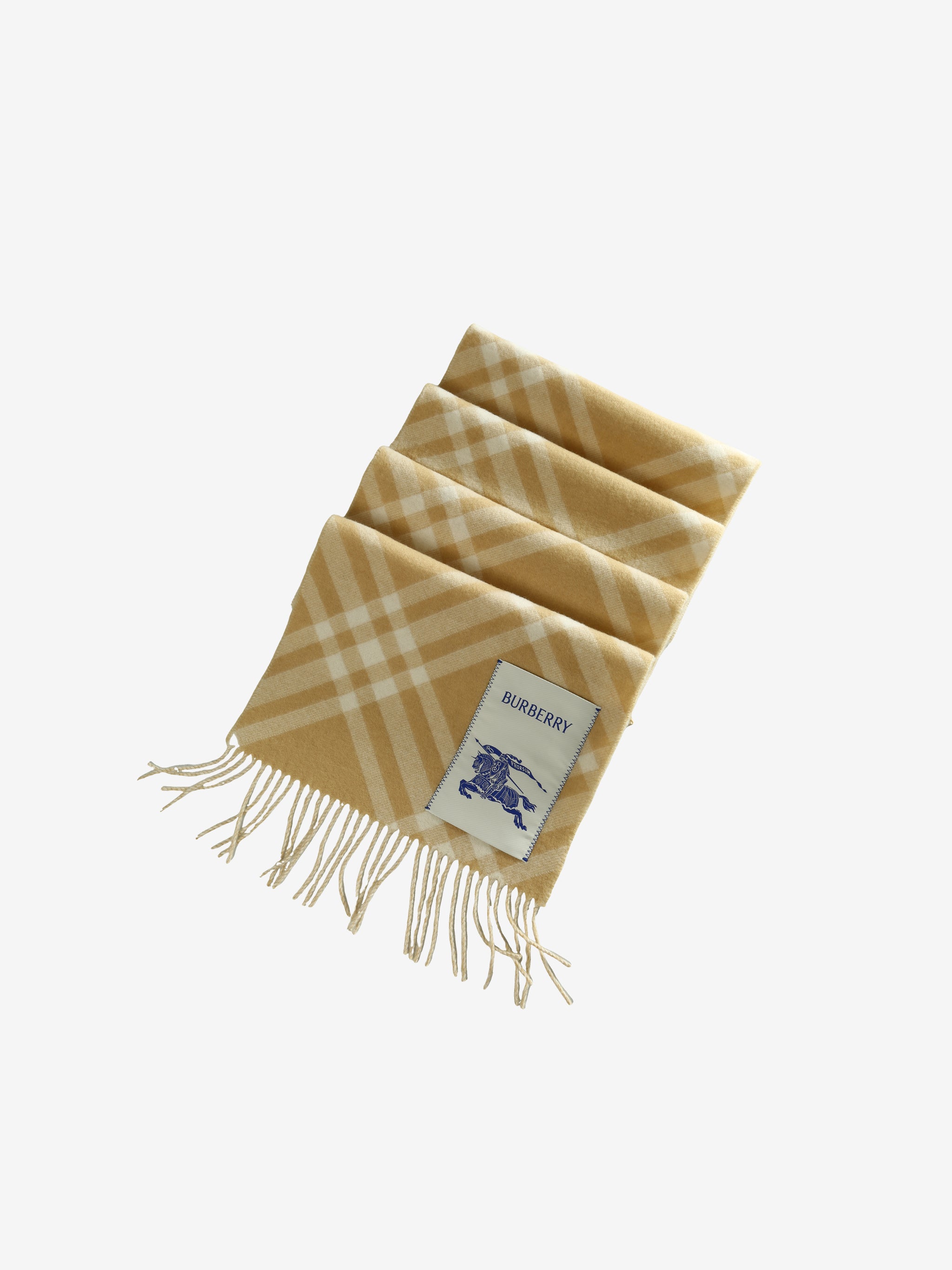 Yellow scarf, front view