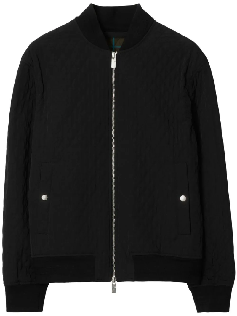 BURBERRY - Men Quilted Nylon Bomber Jacket