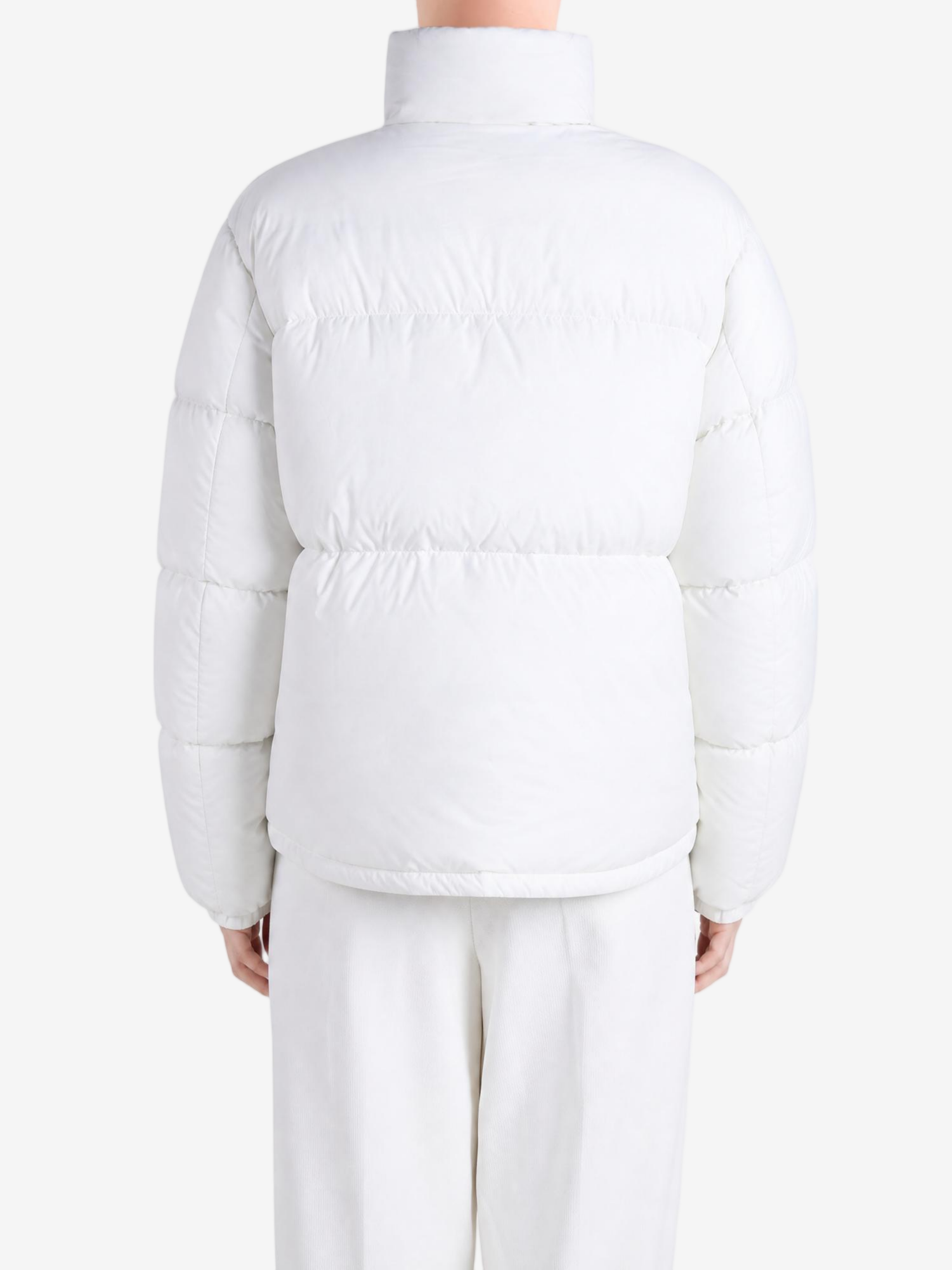White jacket, full body view