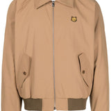 MAISON KITSUNE - Men Technical Cotton Gabardine W Harrington Jacket