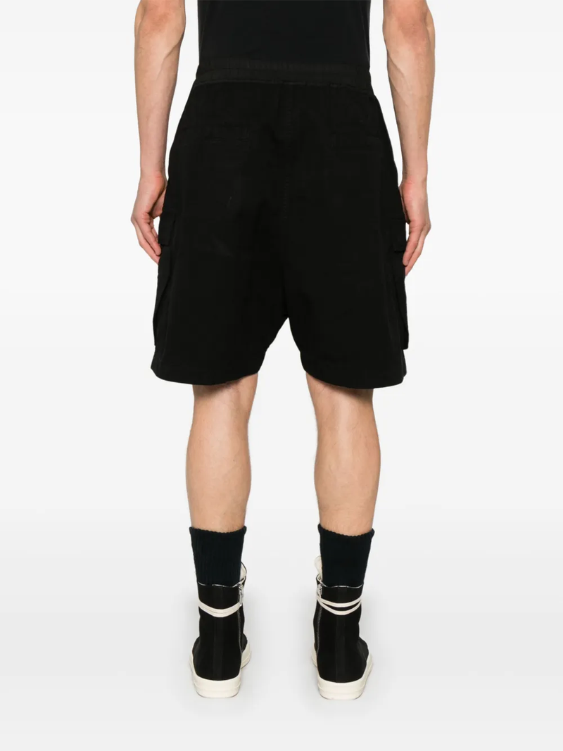 RICK OWENS DRKSHDW - Men Cotton Cargobela Shorts