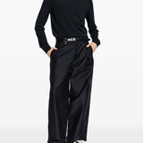 Black pants, full body view