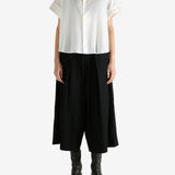 White shirts, full body view