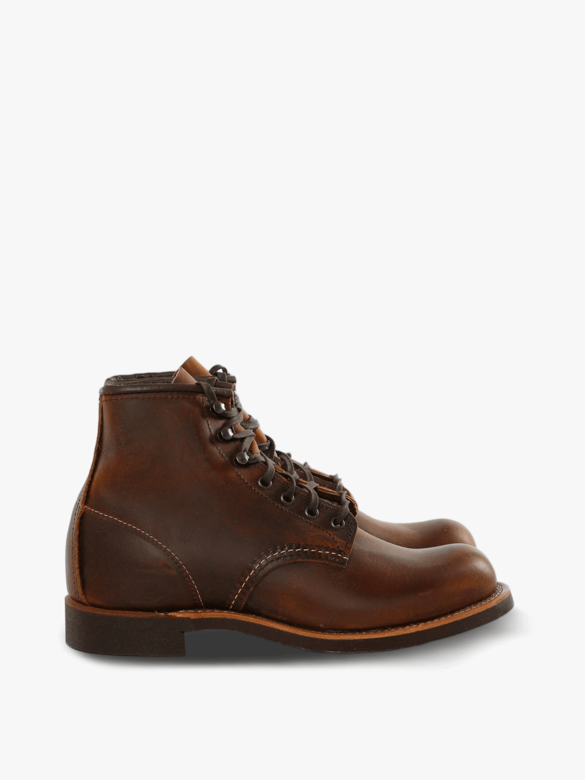 Red Wing Shoes Men\'s Dark Brown Leather Pull-On Work Boots Size 12B Red Wing 1220 Chelsea Soft Toe Pull On Work Boots Mens 13 D  main image 3