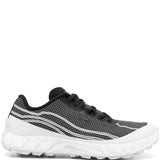 Black sneaker, front view