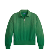 Green sweatshirt, front view