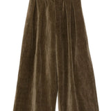 Brown pants, front view