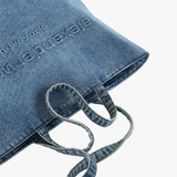 Blue bag, front view