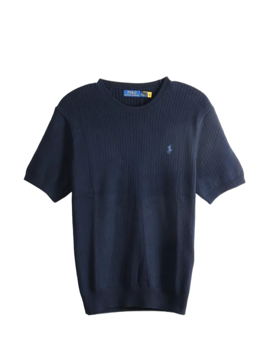 Blue hoodie, front view