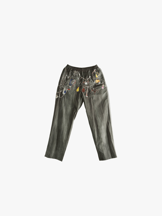 Grey pant, front view