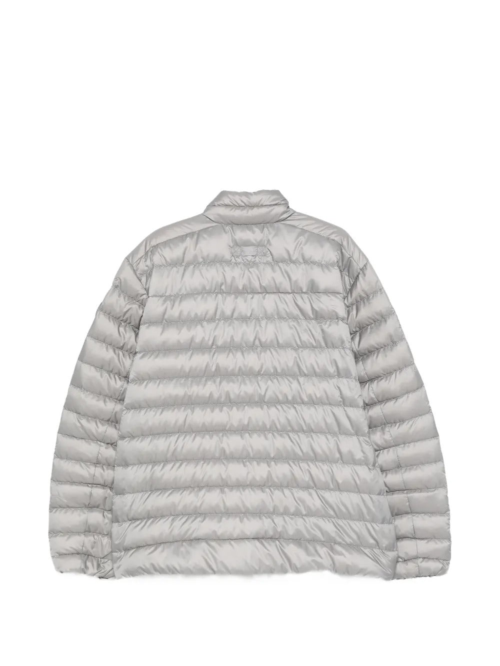 Grey jacket, back view