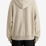 Tan jacket, full body view