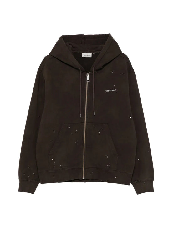 Black jacket, front view