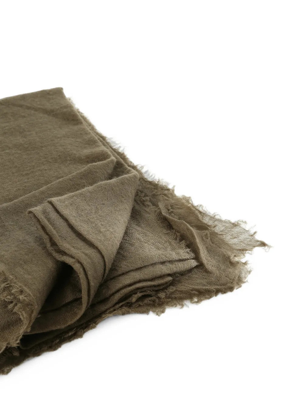 Close up of Brown scarf, showing detail