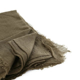 Close up of Brown scarf, showing detail