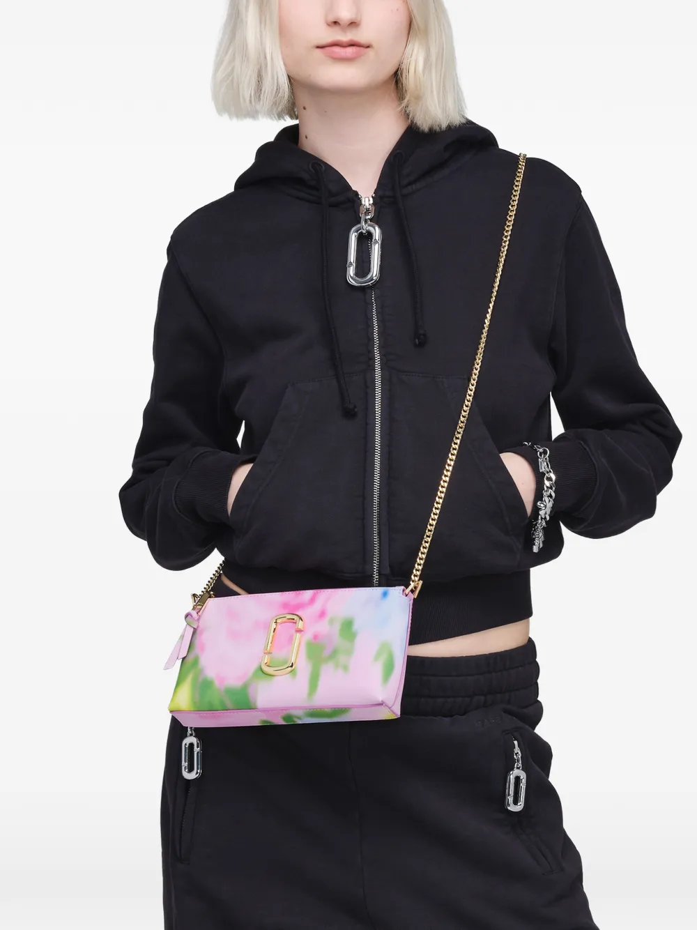 Pink bag, front view