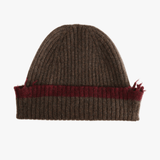 Brown hat, front view