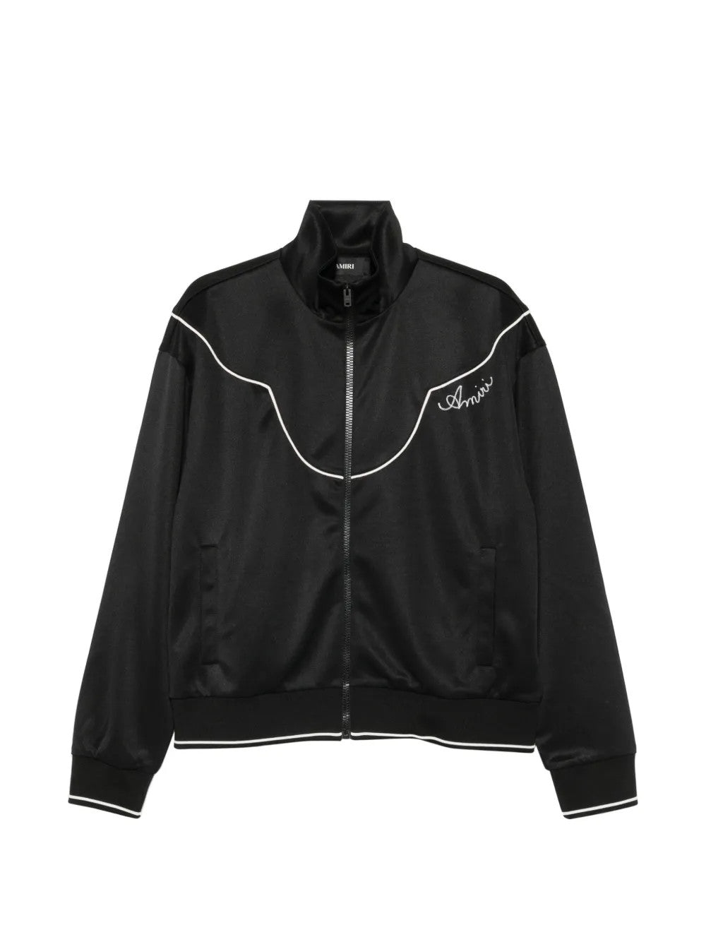 Black jacket, front view