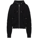 Black hoodie, front view