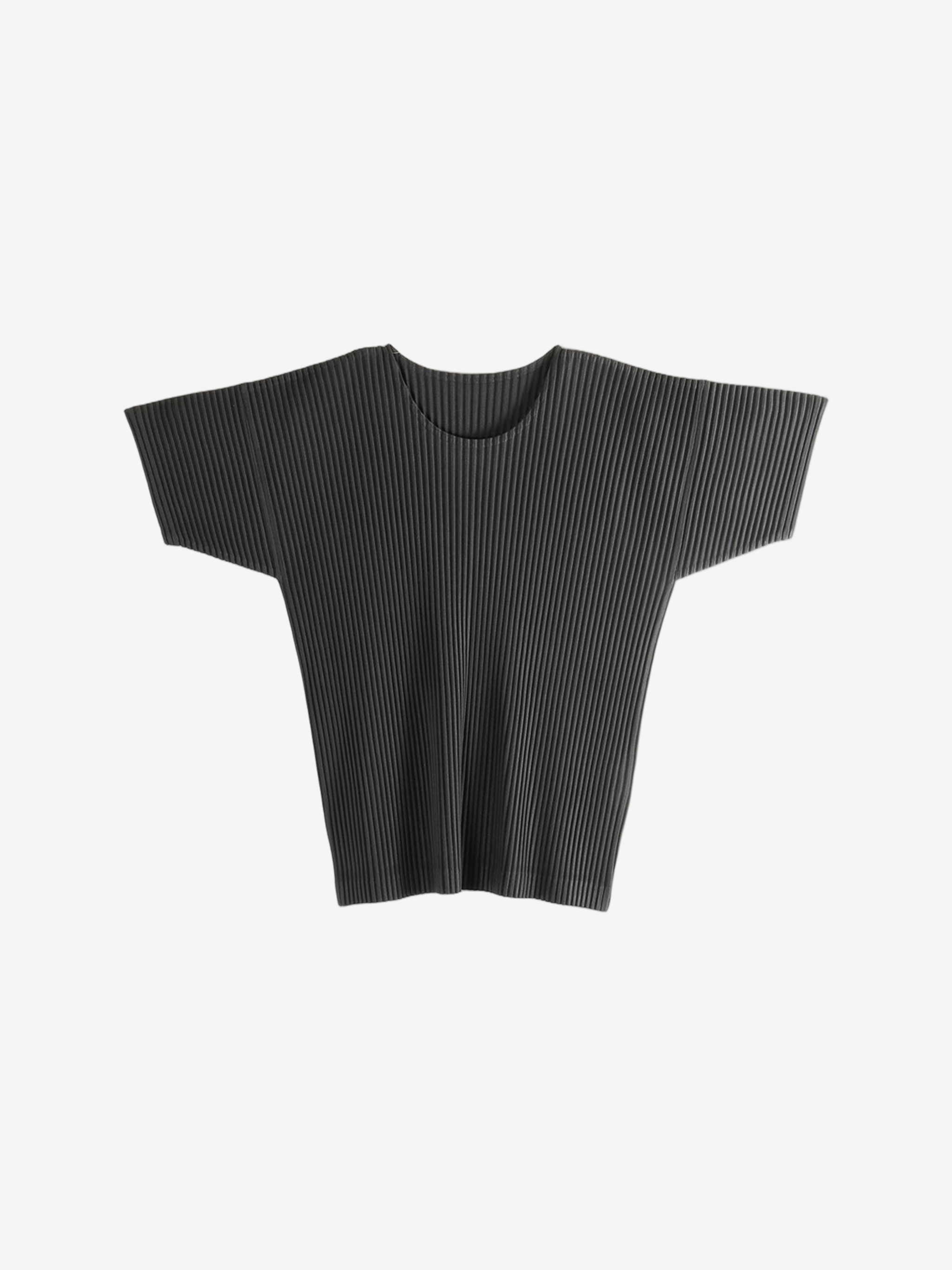 Black t-shirt, front view