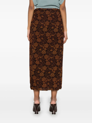 DRIES VAN NOTEN - Women Silk Wrap Skirt